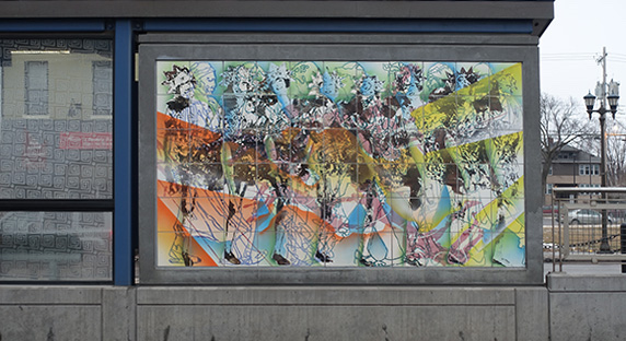 Snelling Avenue Station Art